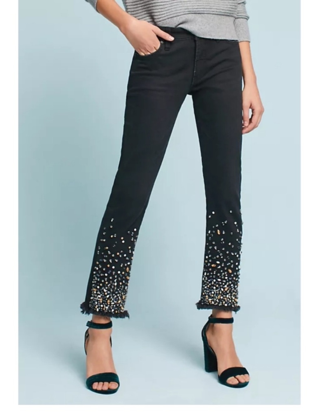 Pilcro and the letterpress embellished jeans 29p